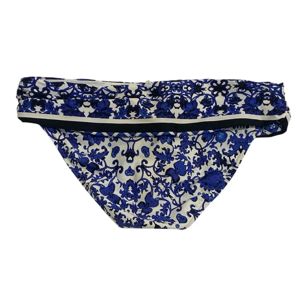 Nanette Lapore Blue & White Bikini - Like New - Size L